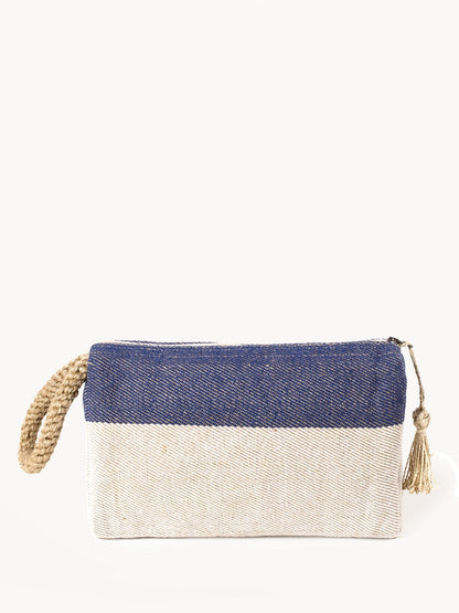 Block A Clutch - Blue - Tampa Home & Garden Store