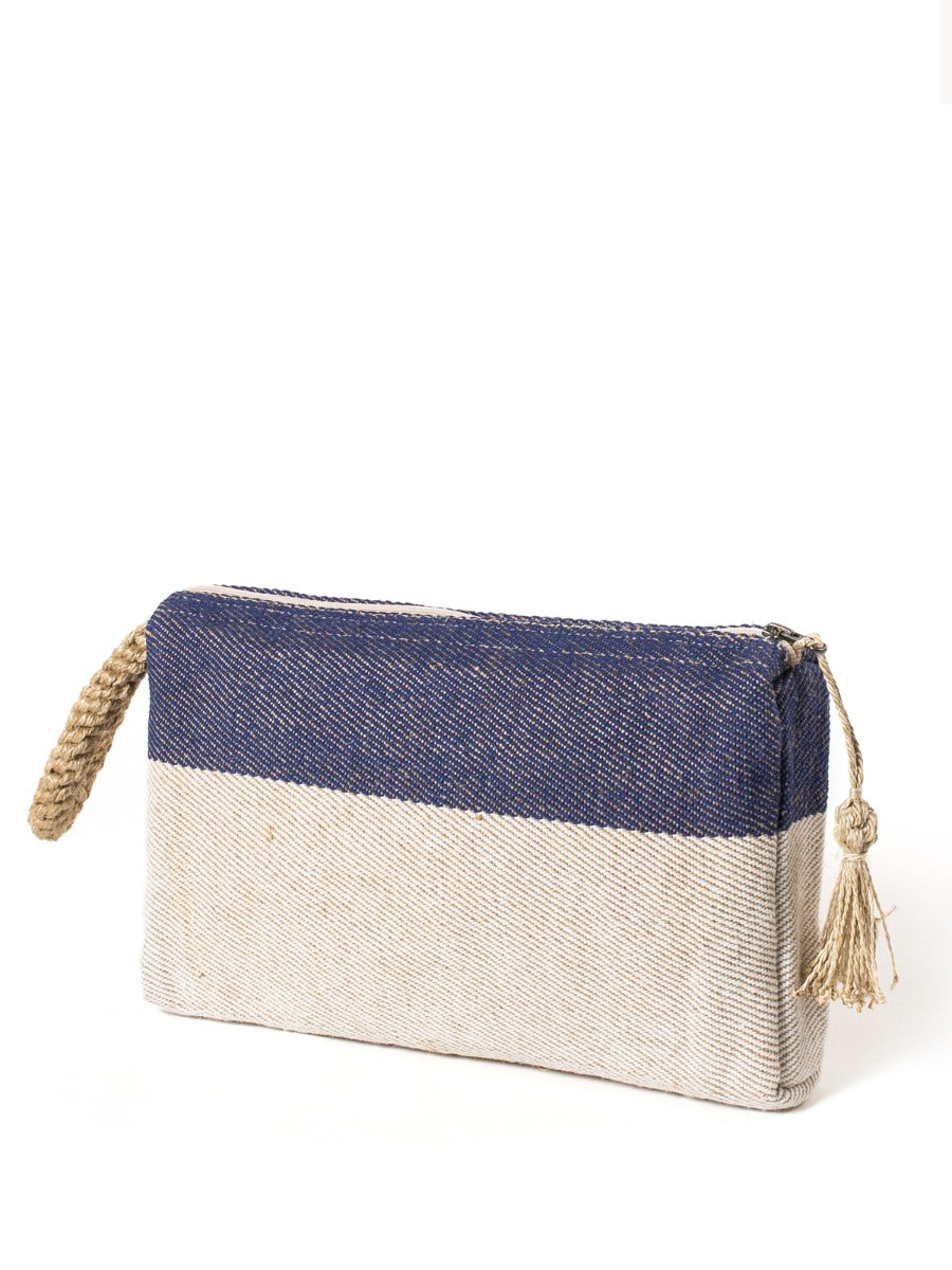 Block A Clutch - Blue - Tampa Home & Garden Store