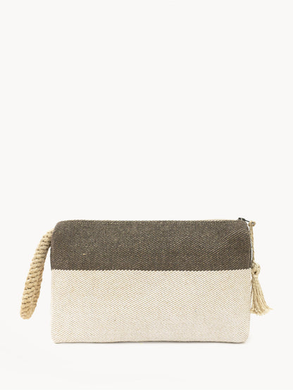 Block A Clutch - Brown - Tampa Home & Garden Store