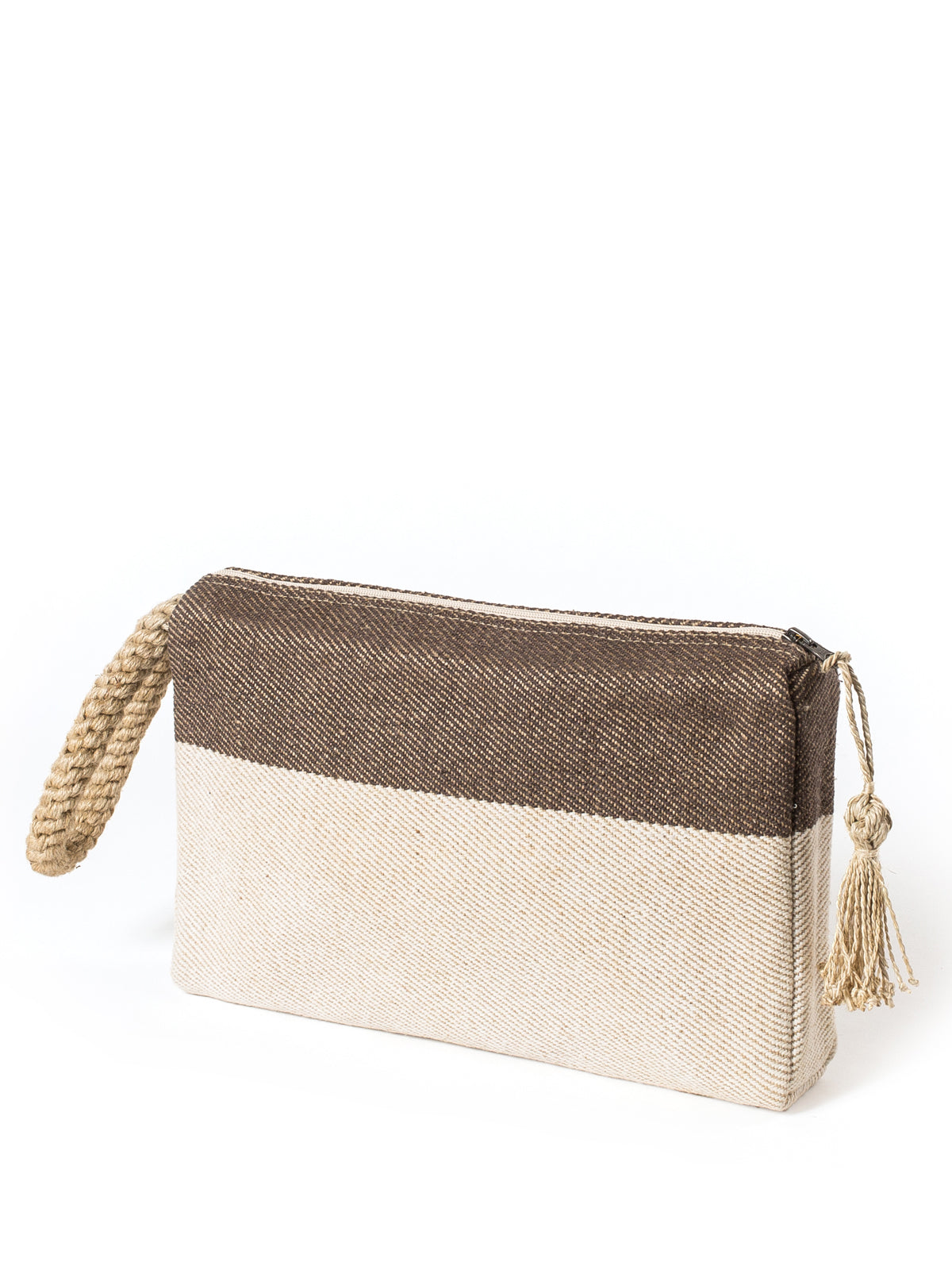 Block A Clutch - Brown - Tampa Home & Garden Store