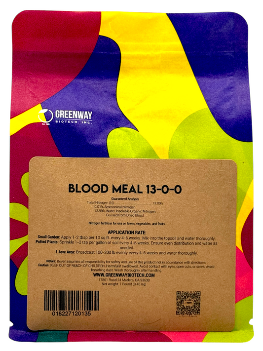 Blood Meal Fertilizer 13-0-0 | Organic - Tampa Home & Garden Store