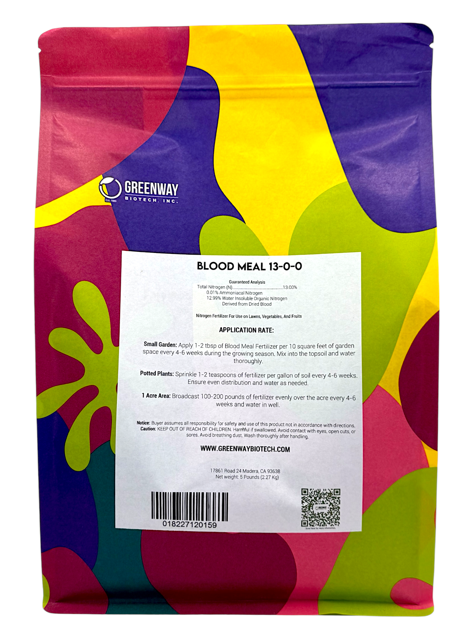 Blood Meal Fertilizer 13-0-0 | Organic - Tampa Home & Garden Store