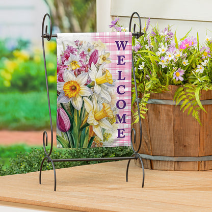 Blooming Buttercups Burlap Garden Flag - Tampa Home & Garden Store