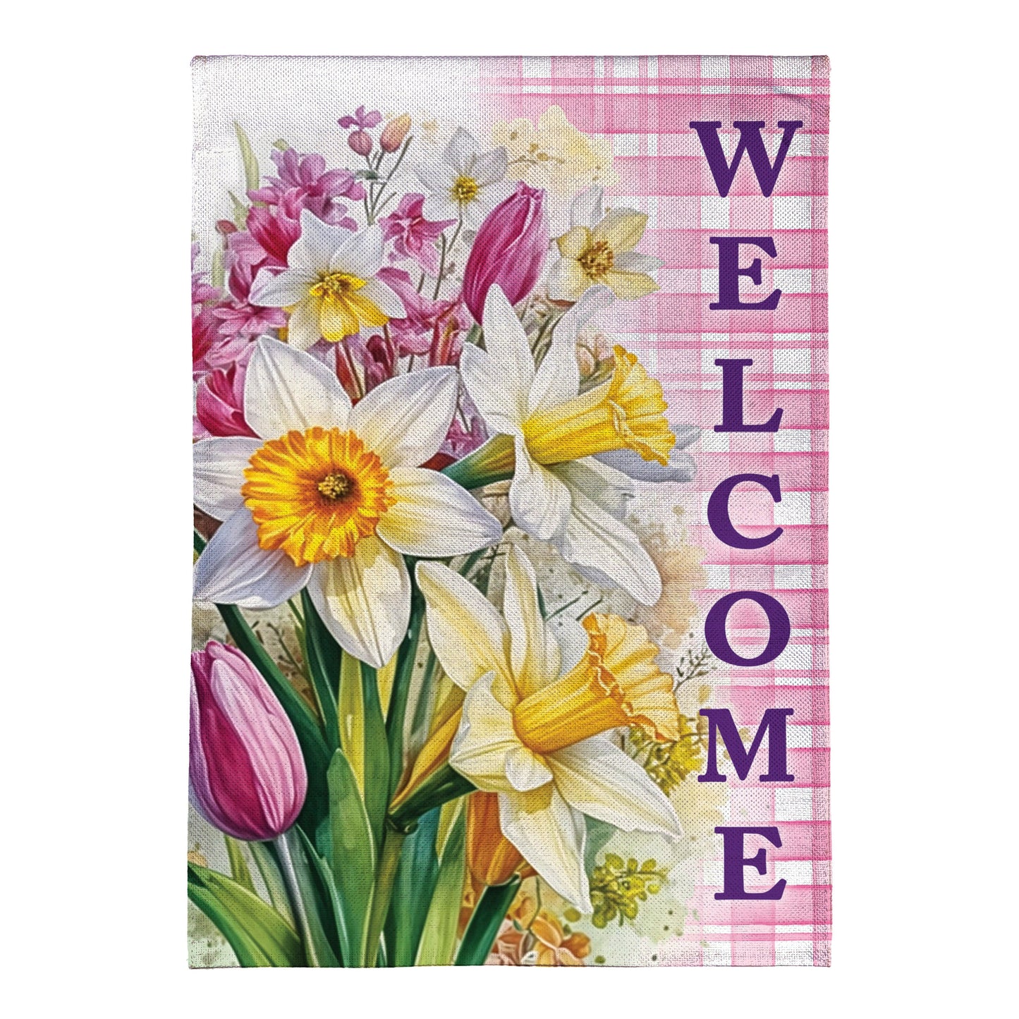 Blooming Buttercups Burlap Garden Flag - Tampa Home & Garden Store