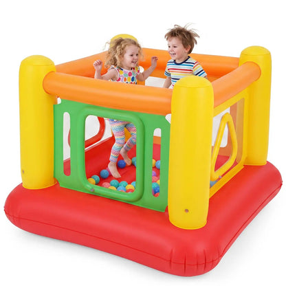 Inflatable Bounce House for Kids with Clear Sides