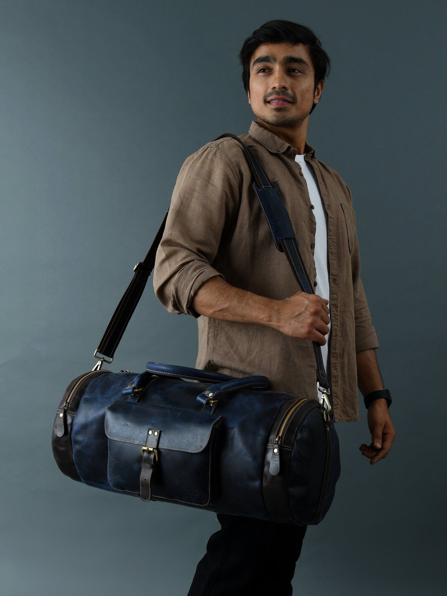 Blue Premium Duffle - Tampa Home & Garden Store
