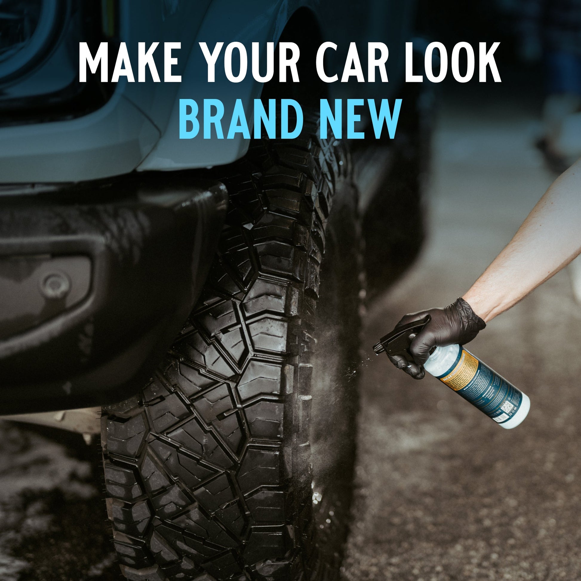 Blue Suede Tire Shine with Protect Shield Formula™ - Tampa Home & Garden Store