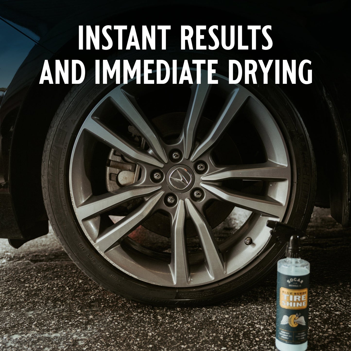 Blue Suede Tire Shine with Protect Shield Formula™ - Tampa Home & Garden Store
