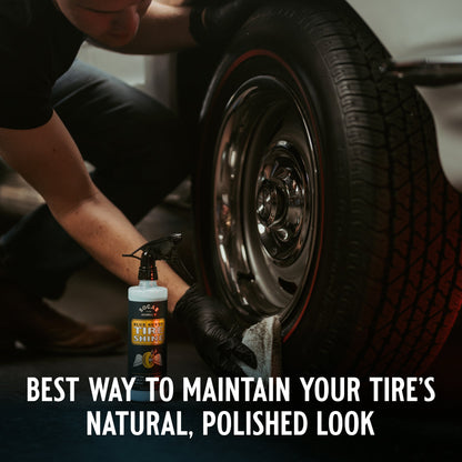 Blue Suede Tire Shine with Protect Shield Formula™ - Tampa Home & Garden Store