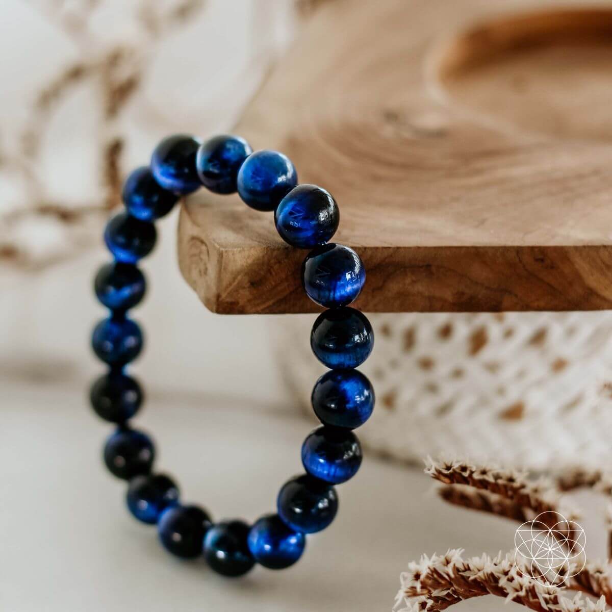Blue Tiger’s Eye Bracelet - Tampa Home & Garden Store