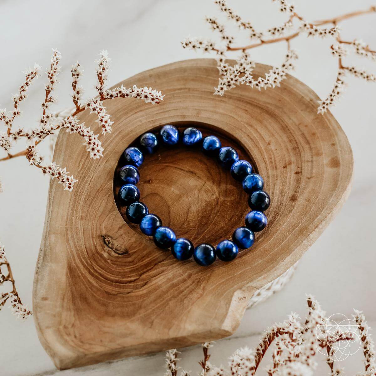 Blue Tiger’s Eye Bracelet - Tampa Home & Garden Store