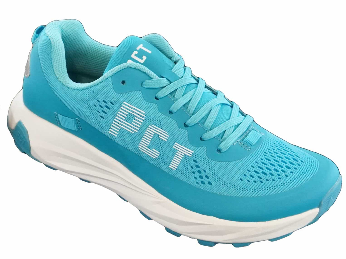 PCT Trail Shoe Light Blue River Country Gear running shoe with breathable mesh upper on Tampa Home & Garden Store