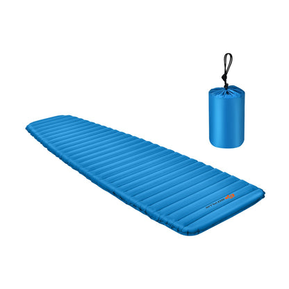 Colchoneta Inflable Impermeable para Camping de 3 Pulgadas de Grosor - Azul