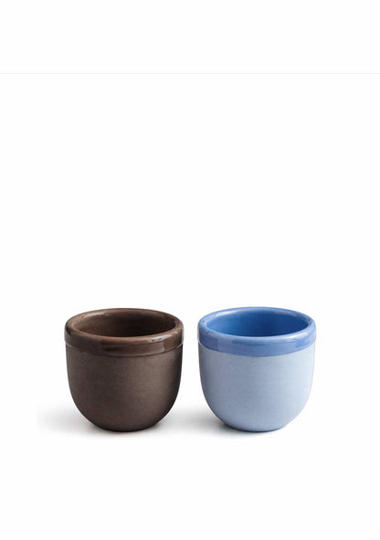 Handmade Porcelain Espresso Cup and Bright Glaze