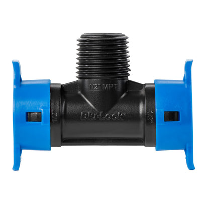 1/2" Blu-Lock x 1/2" MPT Tee