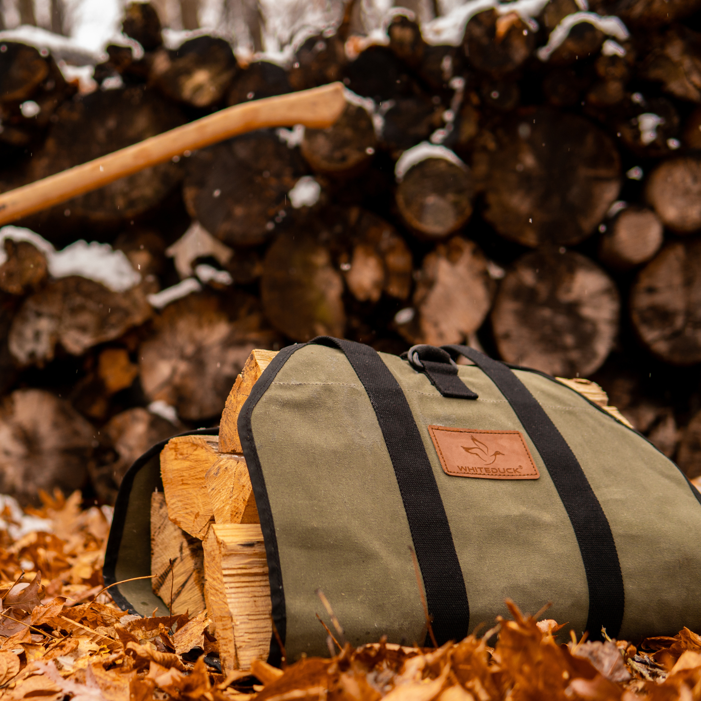 Boat Shape Canvas Firewood Log Carriers - Tampa Home & Garden Store