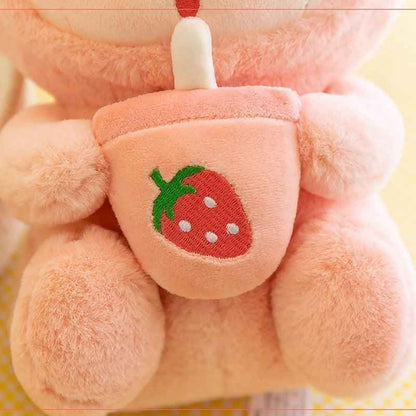 Soft Boba Pig Plush Toy For Girls And Boys
