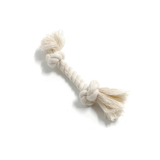 Boba & Vespa 100% Organic Cotton Rope Dog Toy - 5 Sizes - Tampa Home & Garden Store