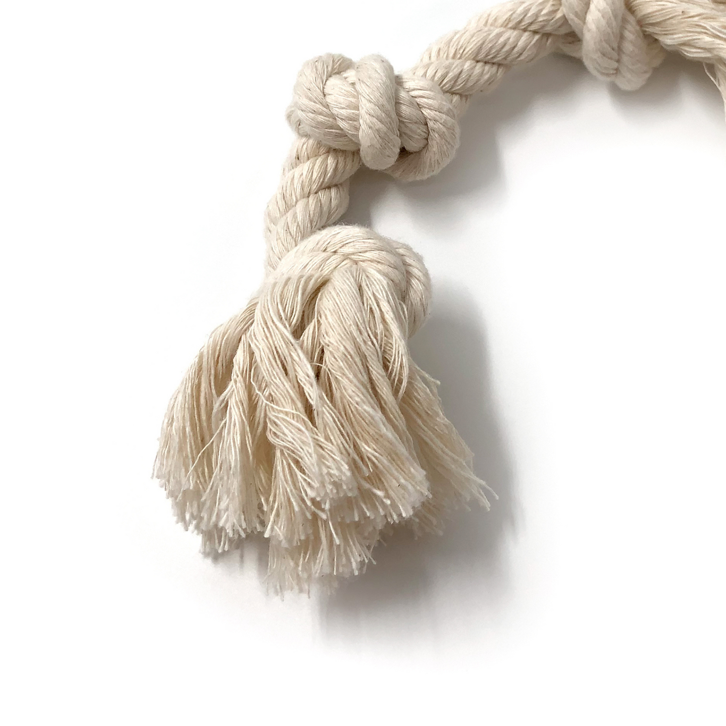 Boba & Vespa 100% Organic Cotton Rope Dog Toy - 5 Sizes - Tampa Home & Garden Store