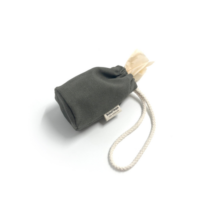 Boba & Vespa Cloth Dog Poop Bag Holder in Cotton Canvas - Tampa Home & Garden Store