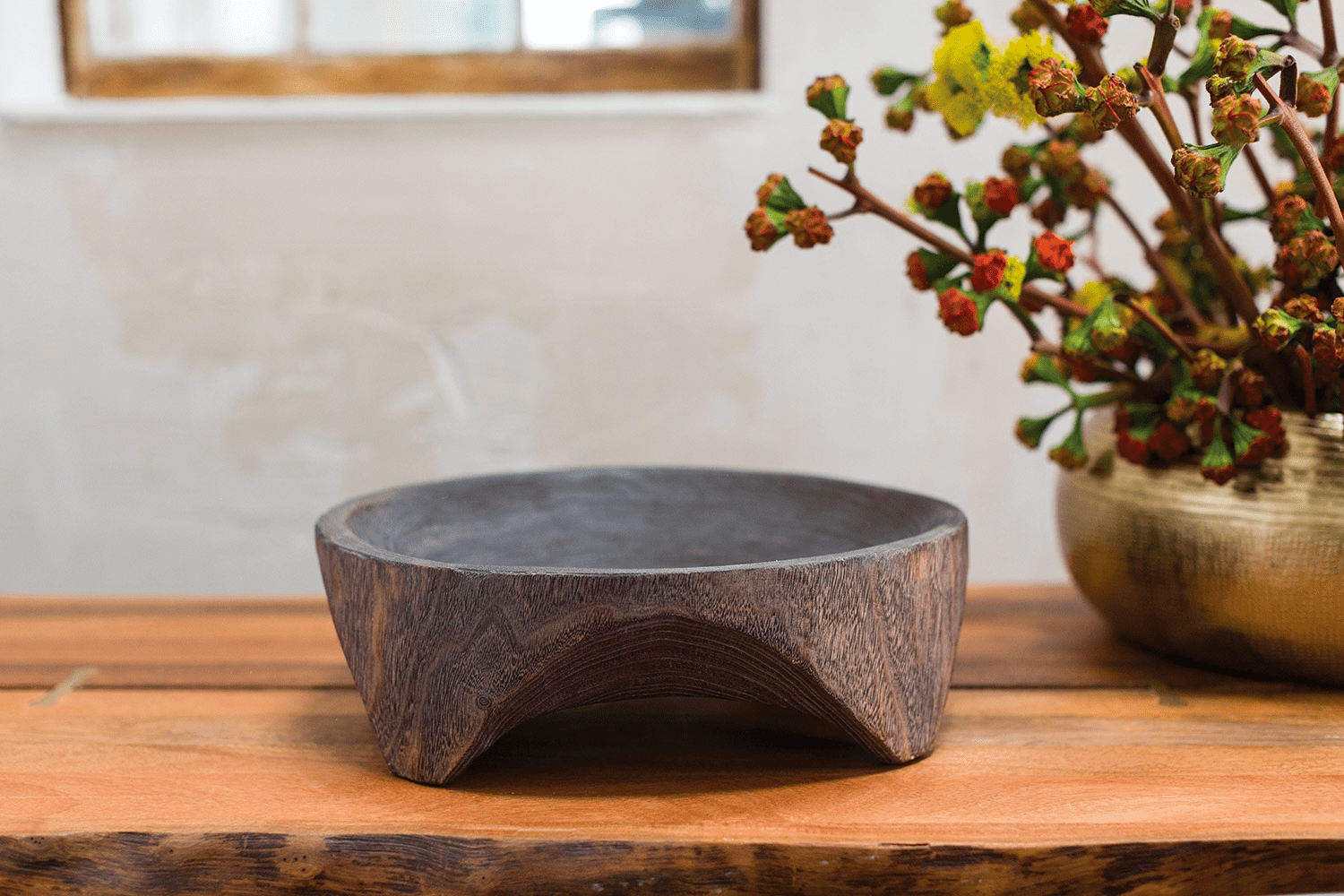 Bol En Bois Display Bowl - Tampa Home & Garden Store