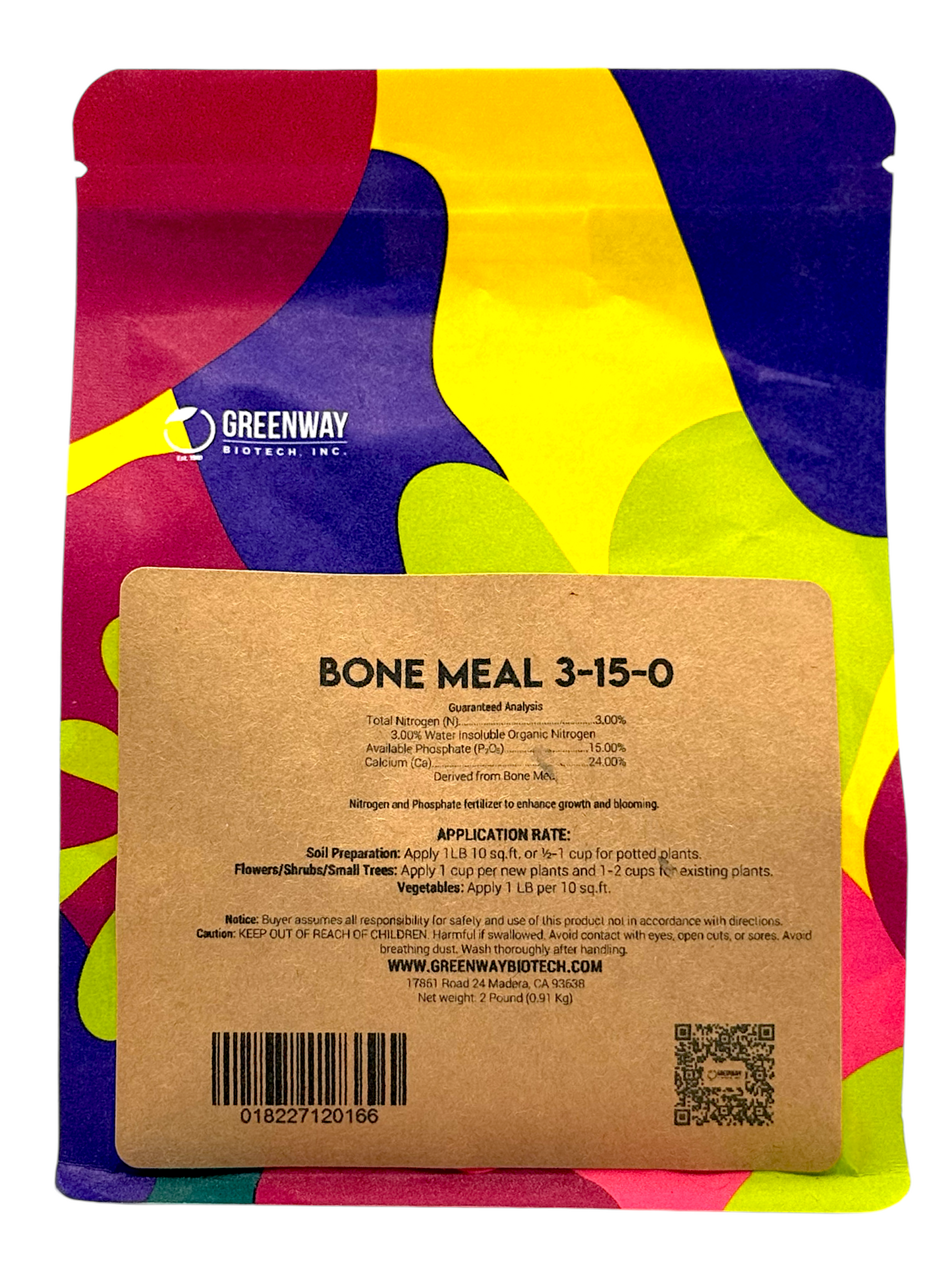 Bone Meal Fertilizer 3-15-0 | Organic - Tampa Home & Garden Store