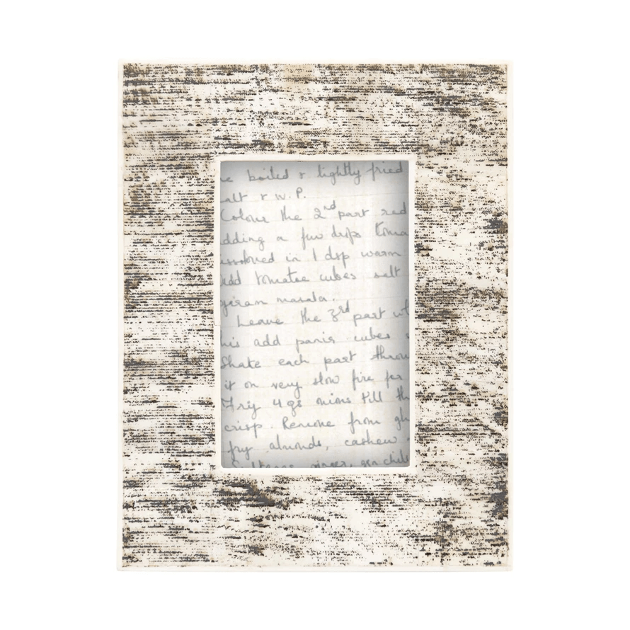 Bone Picture Frame in Natural and Black - Tampa Home & Garden Store