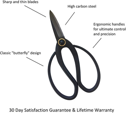 Bonsai Pruning Shears Scissors 180mm - Tampa Home & Garden Store