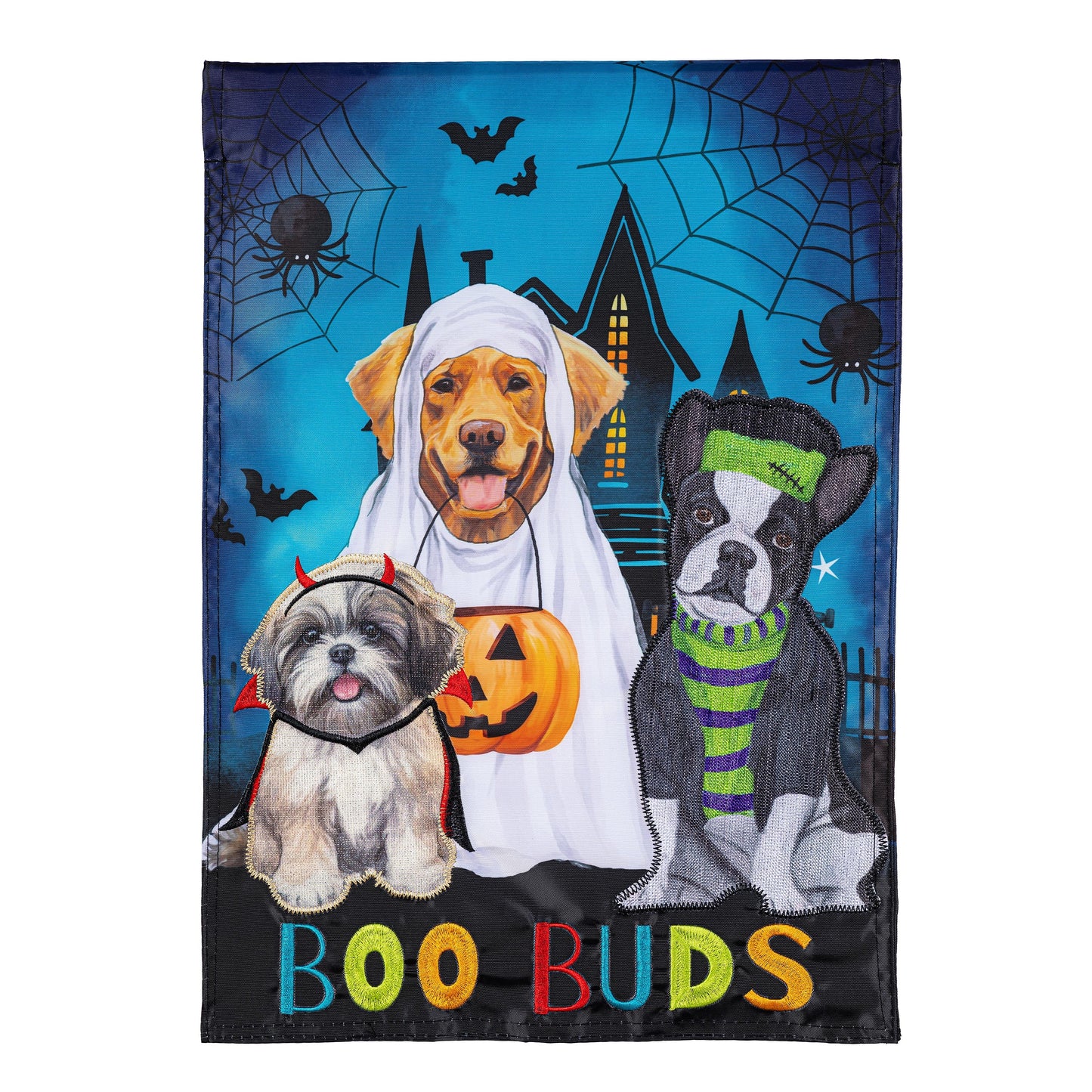 Boo Buds Applique Garden Flag - Tampa Home & Garden Store