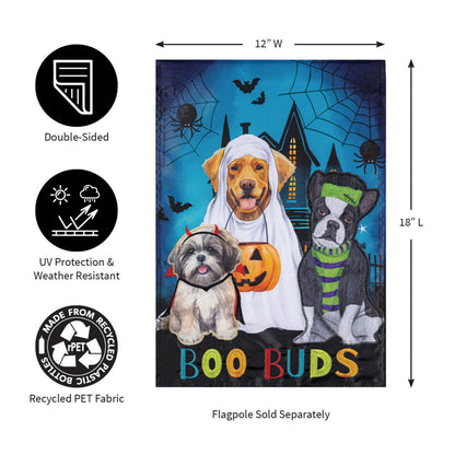 Boo Buds Applique Garden Flag - Tampa Home & Garden Store