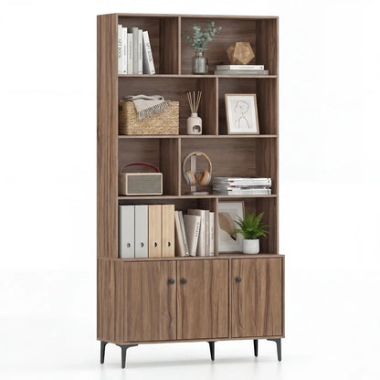 Bookshelf With 3 Doors and 2 Anti Tipping Kits