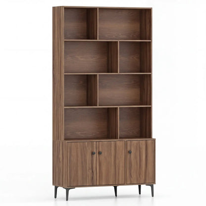 Bookshelf With 3 Doors and 2 Anti Tipping Kits