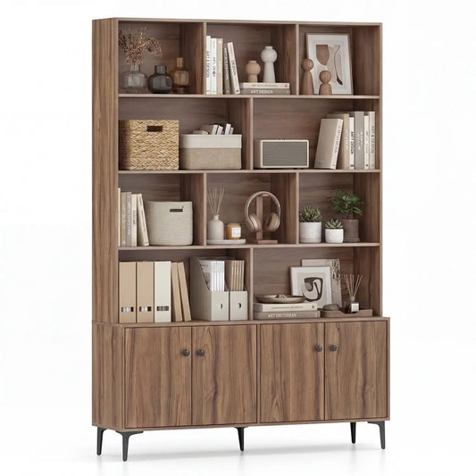 Bookshelf Four Doors and Anti-Tipping Kits