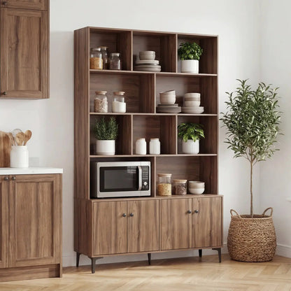 Bookshelf Four Doors and Anti-Tipping Kits