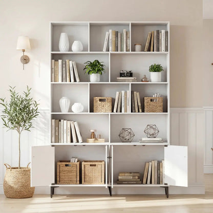 Bookshelf Four Doors and Anti-Tipping Kits