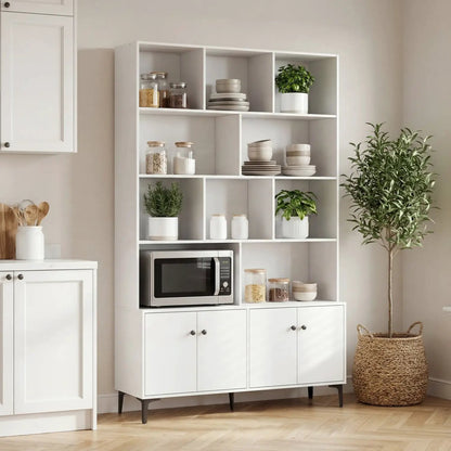 Bookshelf Four Doors and Anti-Tipping Kits