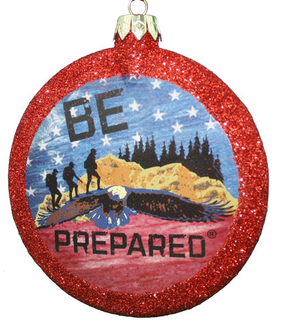 Boy Scout Round Disc Ornament - Wreath - Tampa Home & Garden Store