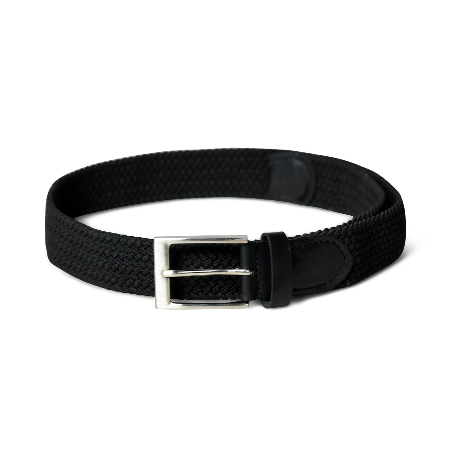 Braided Black Canvas Belt - Tampa Home & Garden Store