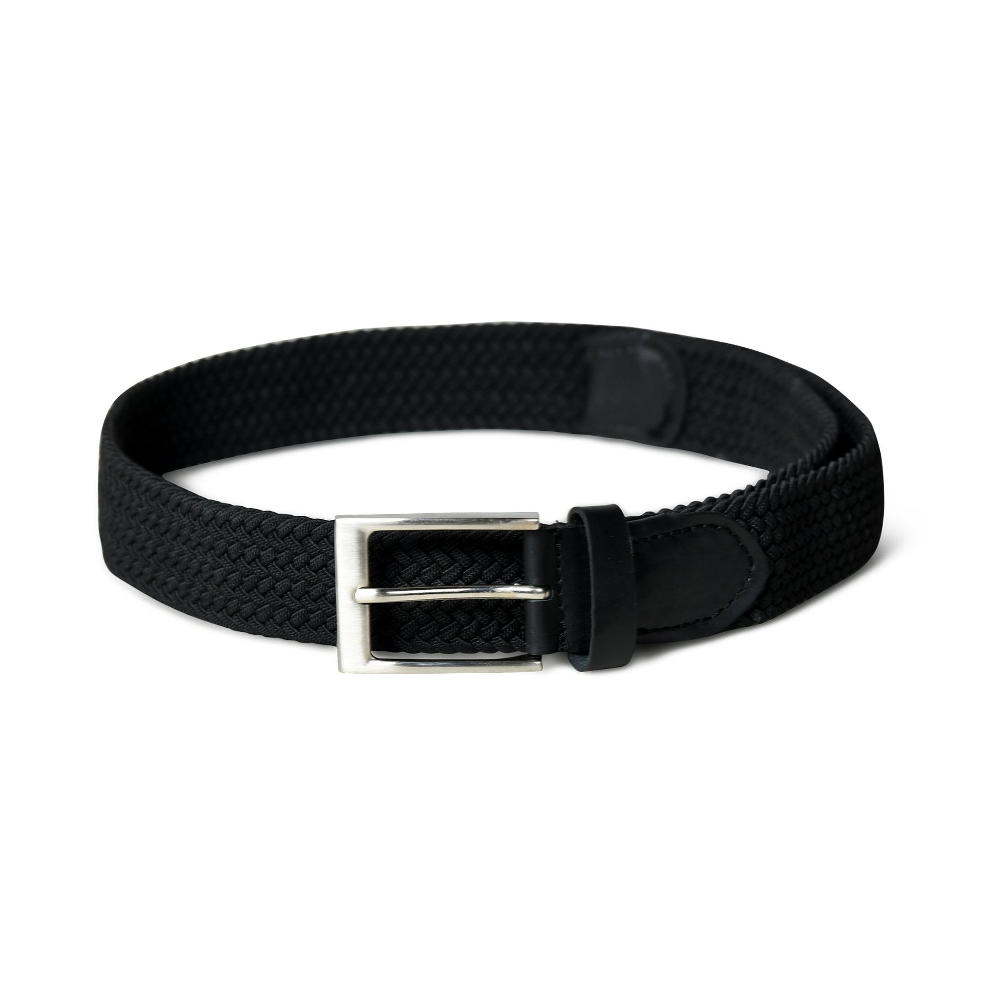 Braided Black Canvas Belt - Tampa Home & Garden Store