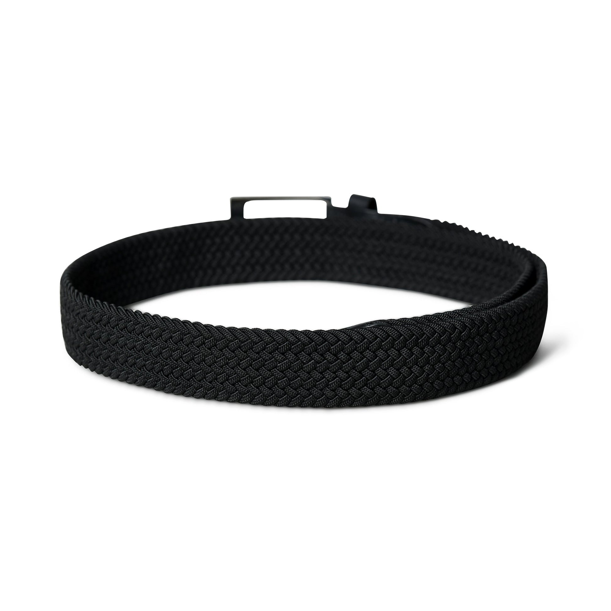 Braided Black Canvas Belt - Tampa Home & Garden Store