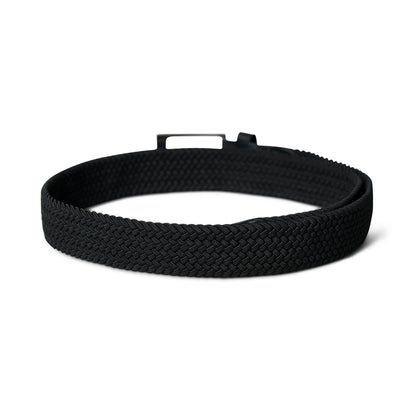 Braided Black Canvas Belt - Tampa Home & Garden Store