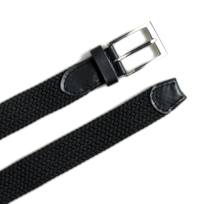 Braided Black Canvas Belt - Tampa Home & Garden Store