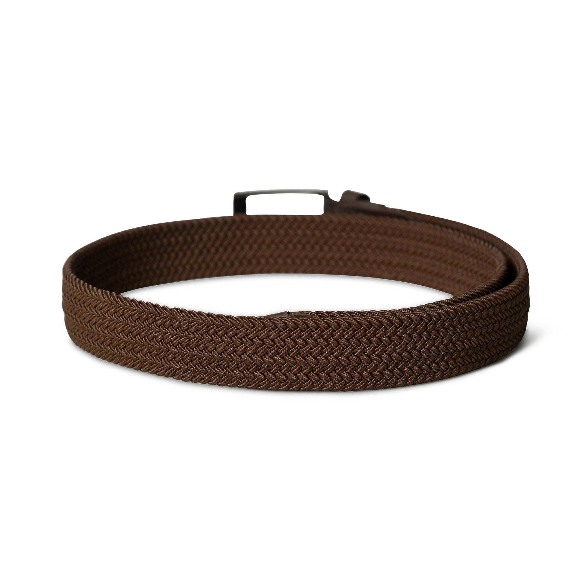 Braided Brown Canvas Belt - Tampa Home & Garden Store