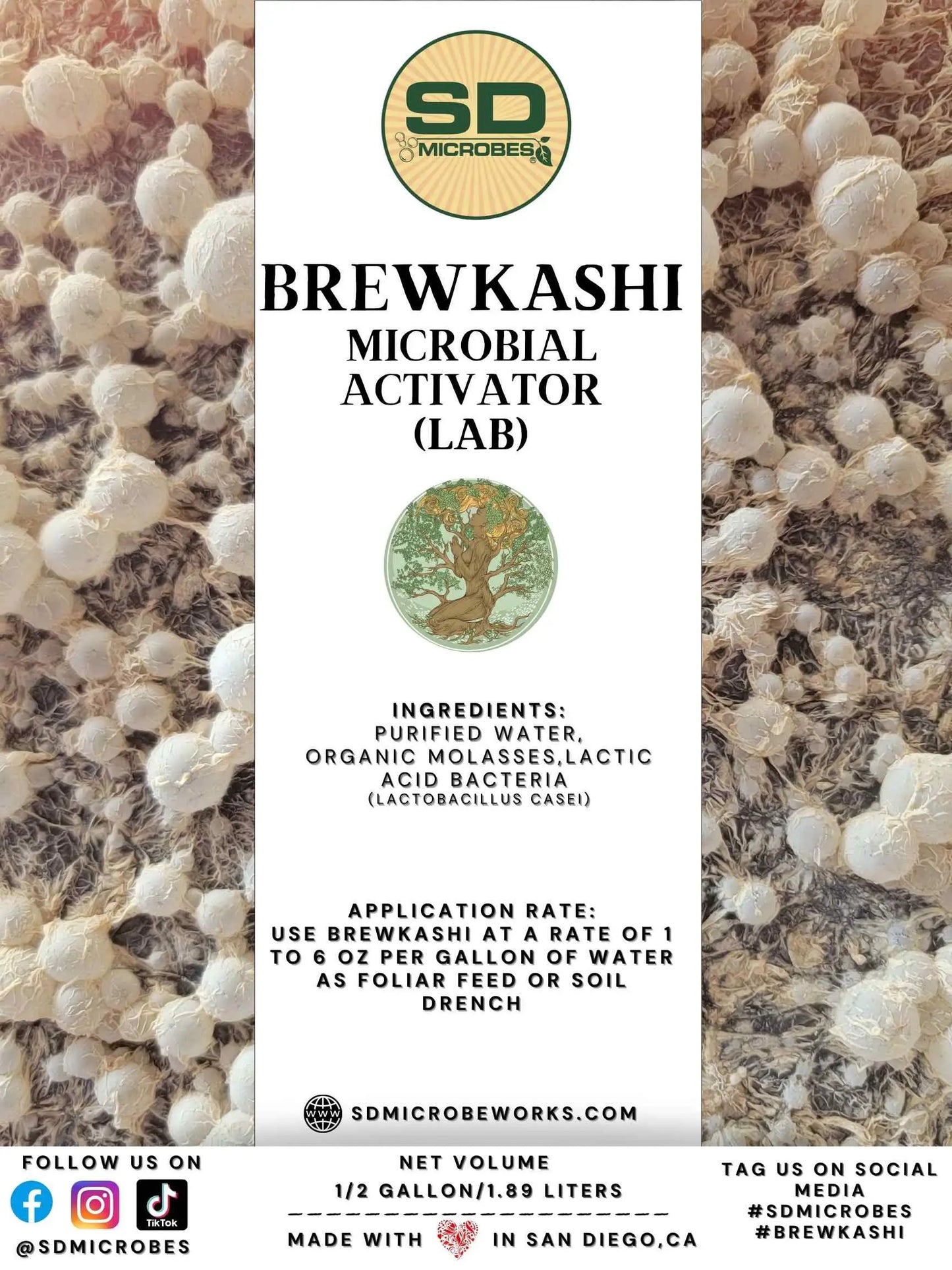 BrewKashi Microbial Activator | Composting Microbes - Tampa soil911.com