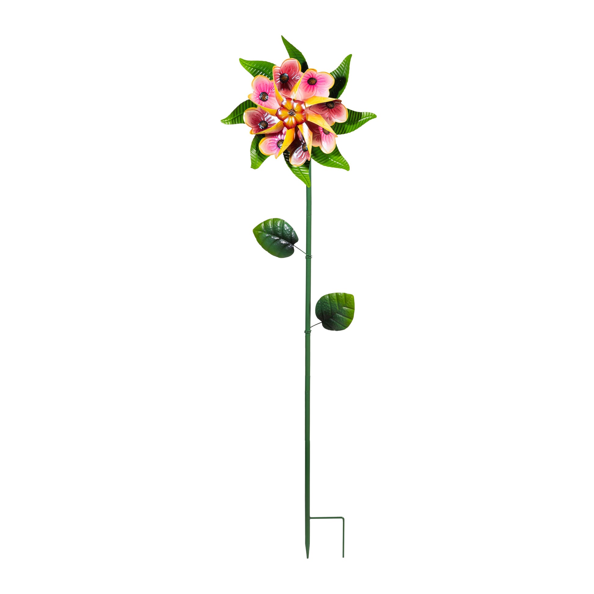 Bright Blossom Wind Spinner Stake 60"H - Tampa Home & Garden Store