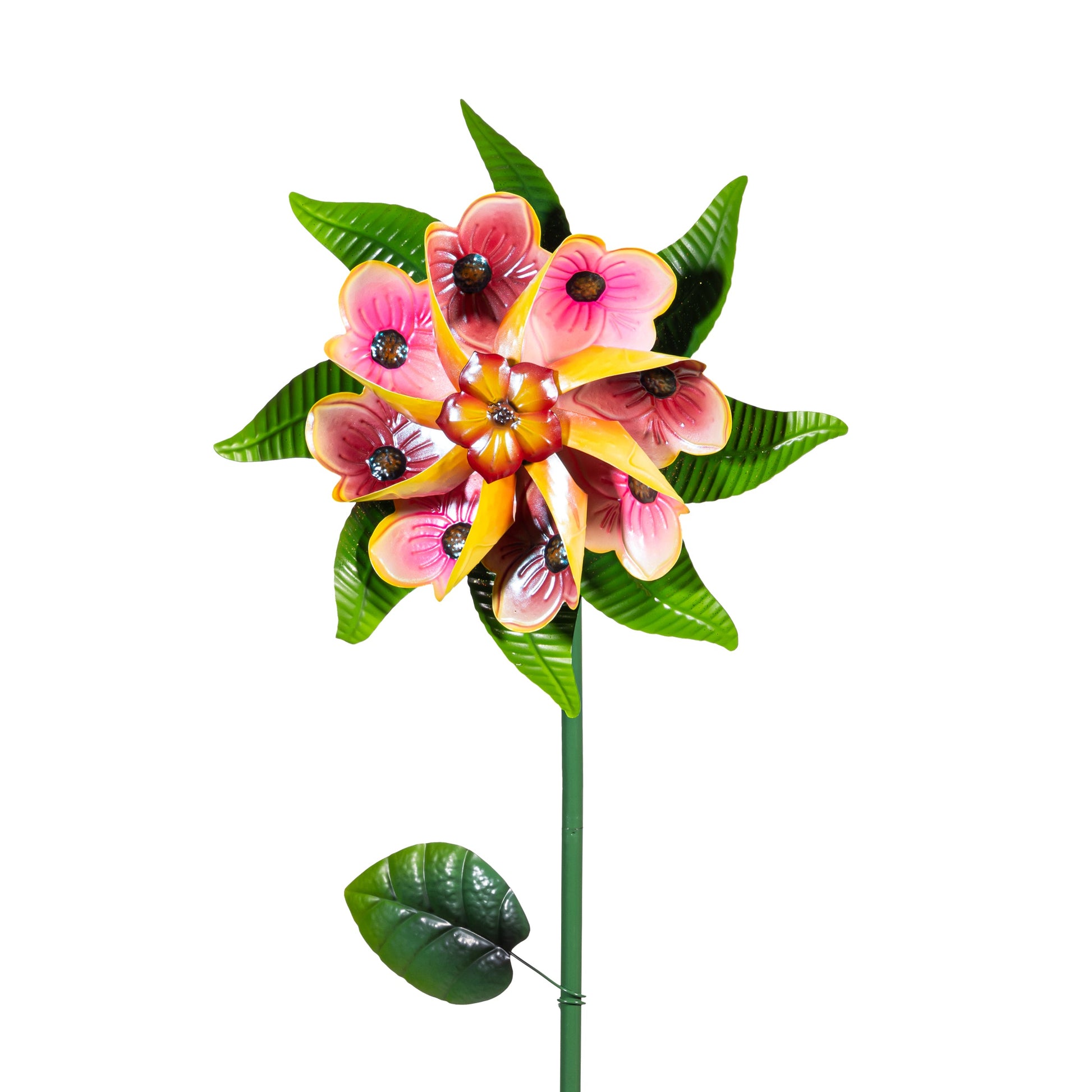Bright Blossom Wind Spinner Stake 60"H - Tampa Home & Garden Store