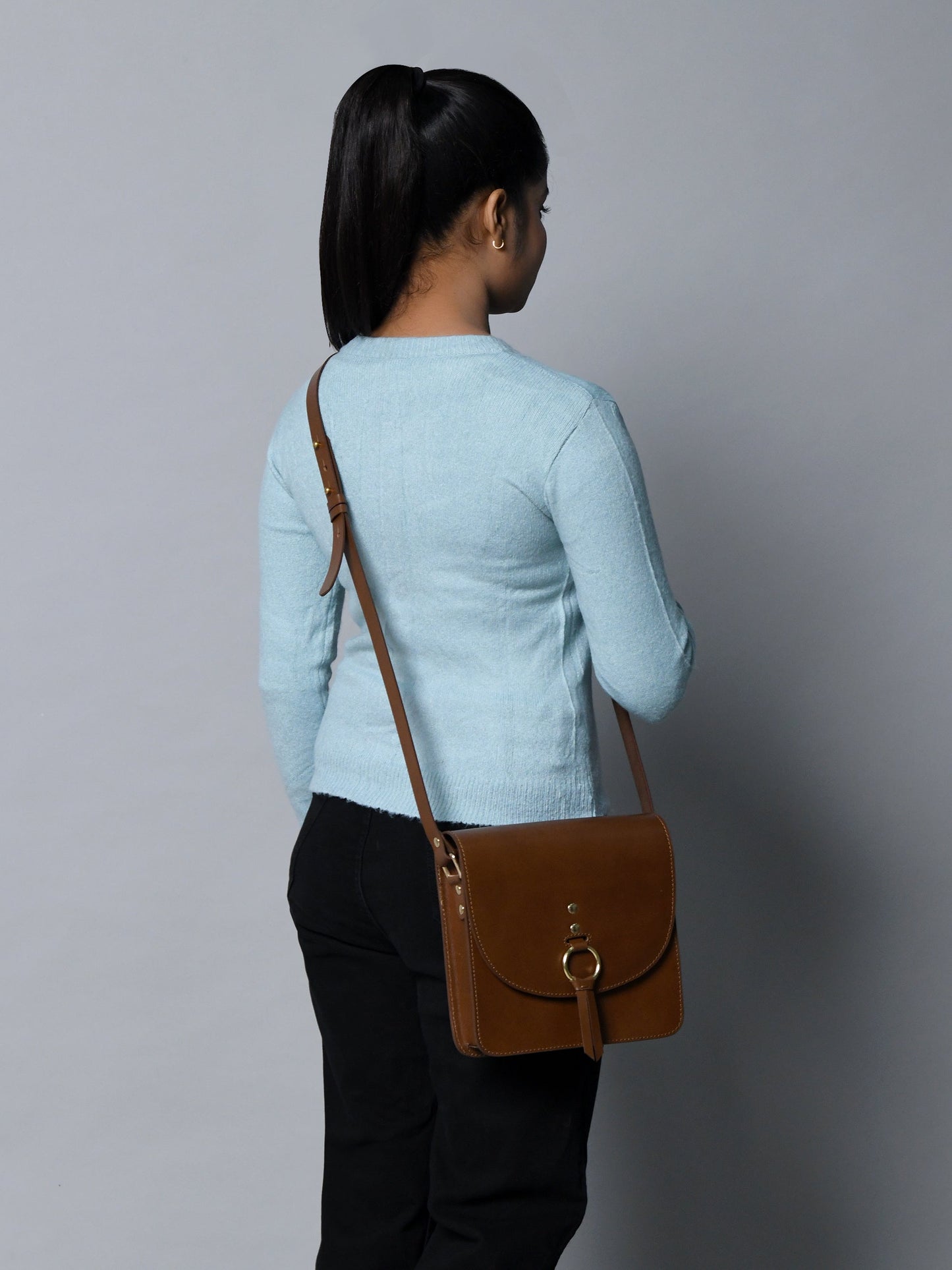 Brown Elegance Crossbody Sling Bag - Tampa Home & Garden Store