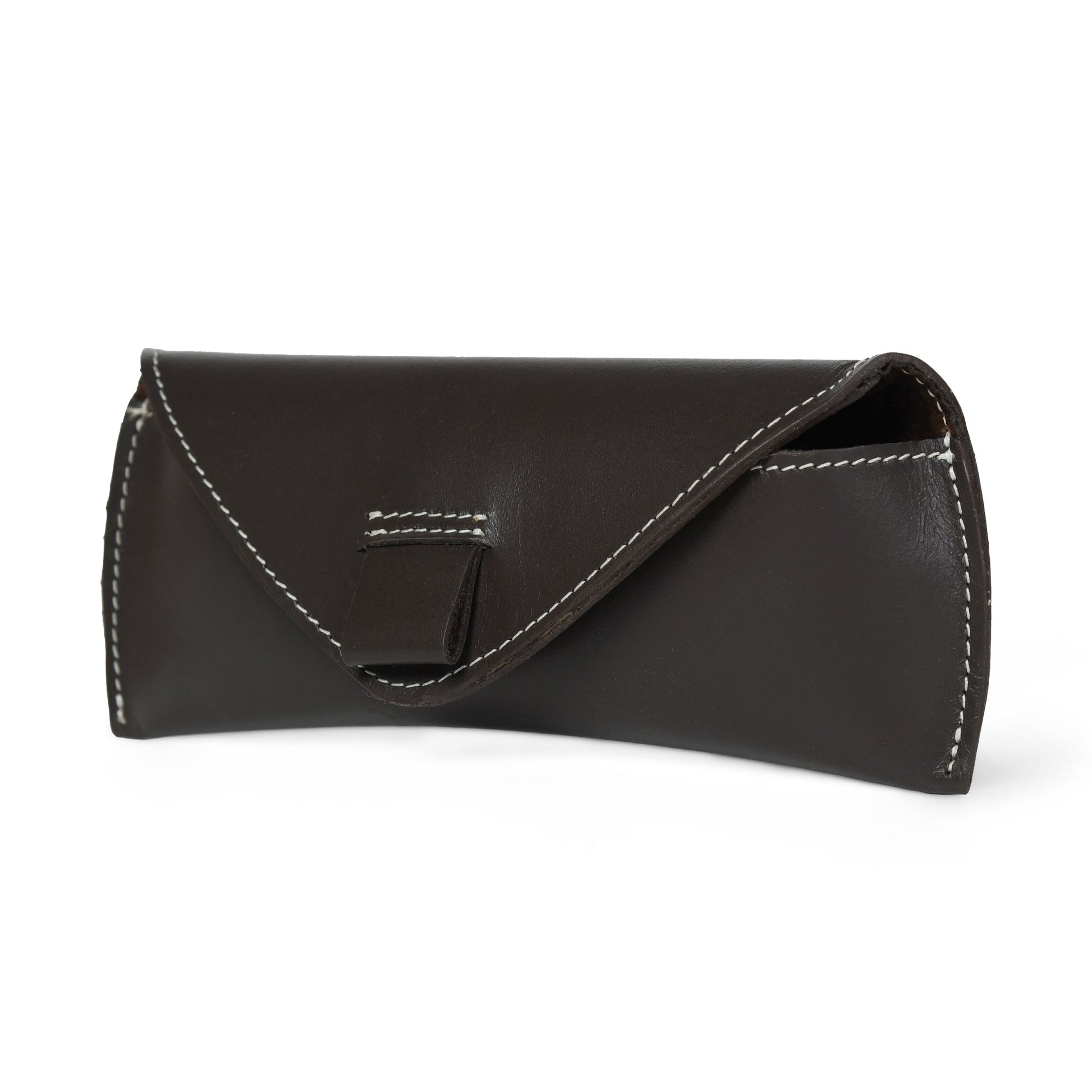 Brown Guard Leather Sunglass Case - Tampa Home & Garden Store