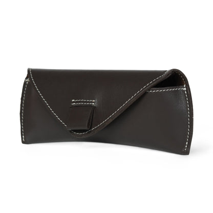 Brown Guard Leather Sunglass Case - Tampa Home & Garden Store