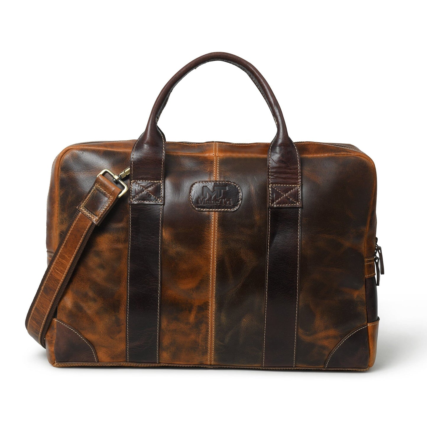 Brown Jefferson Briefcase - Tampa Home & Garden Store
